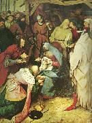 Pieter Bruegel konungarnas tillbedjan USA oil painting artist